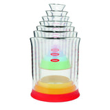7 Piece Liquid Measuring Beaker Set C0