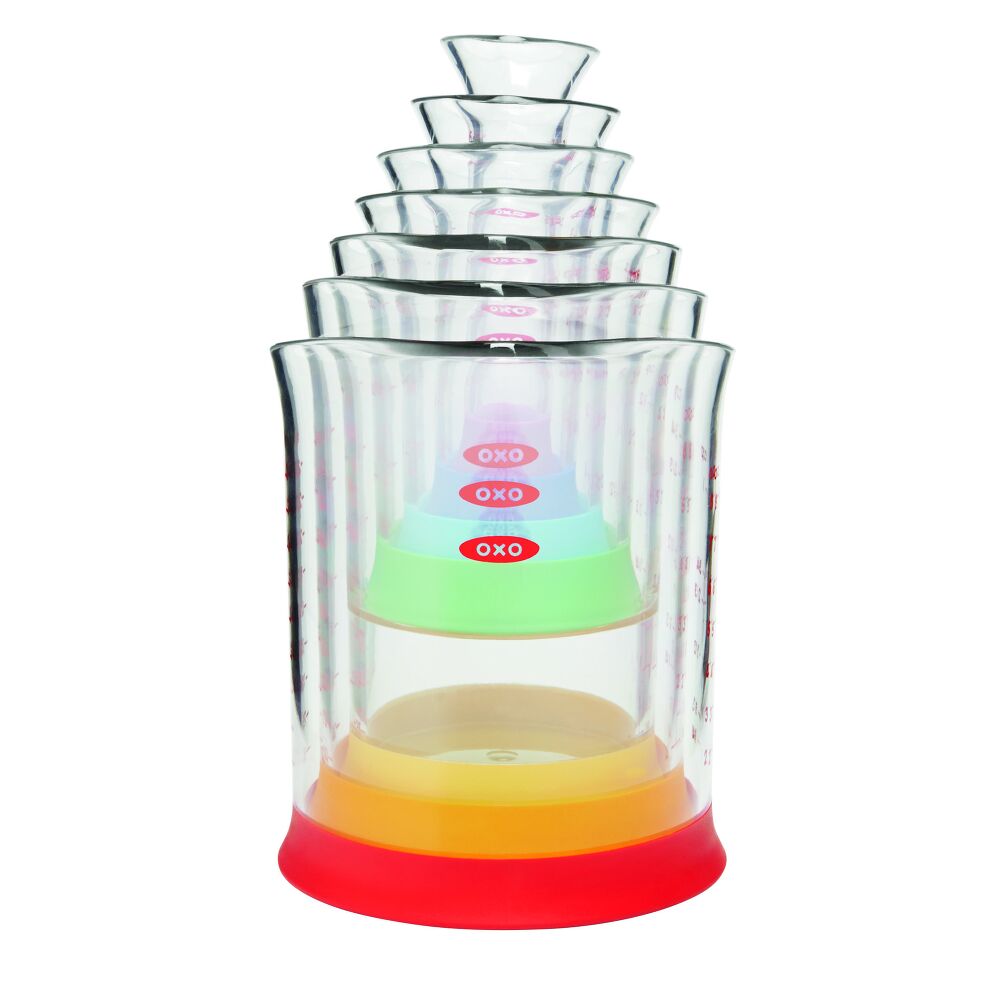 7 Piece Liquid Measuring Beaker Set C0