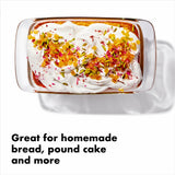 1.6 Qt Loaf Baking Dish with Lid T4