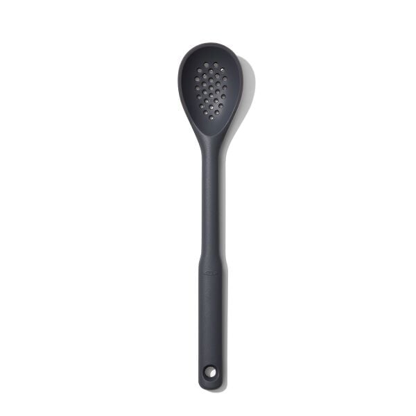 OXO Good Grips Silicone Slotted Spoon - Peppercorn A6