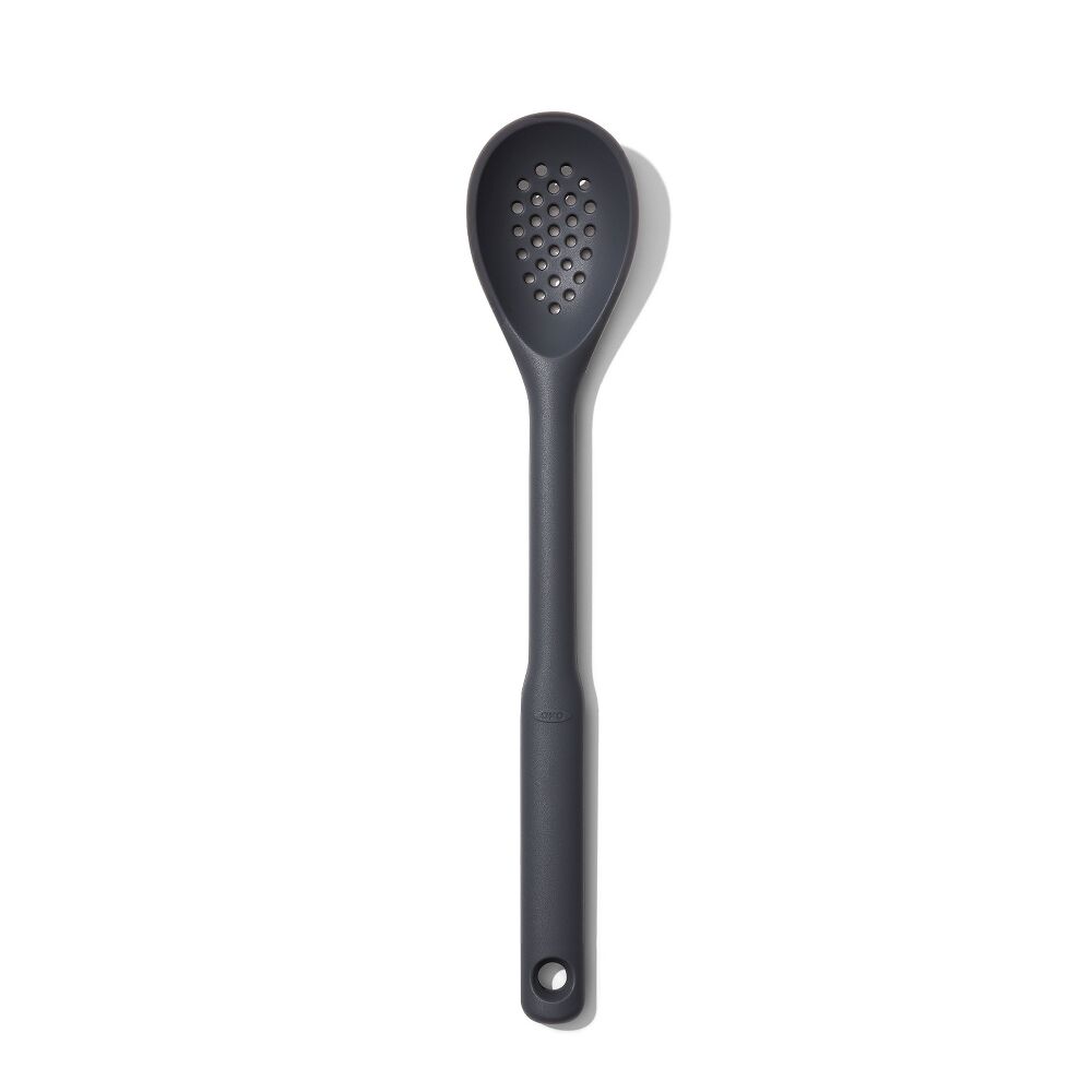 OXO Good Grips Silicone Slotted Spoon - Peppercorn A6