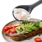 OXO Good Grips Silicone Slotted Spoon - Peppercorn A6