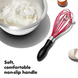 2 Pc Silicone Whisk Set V1