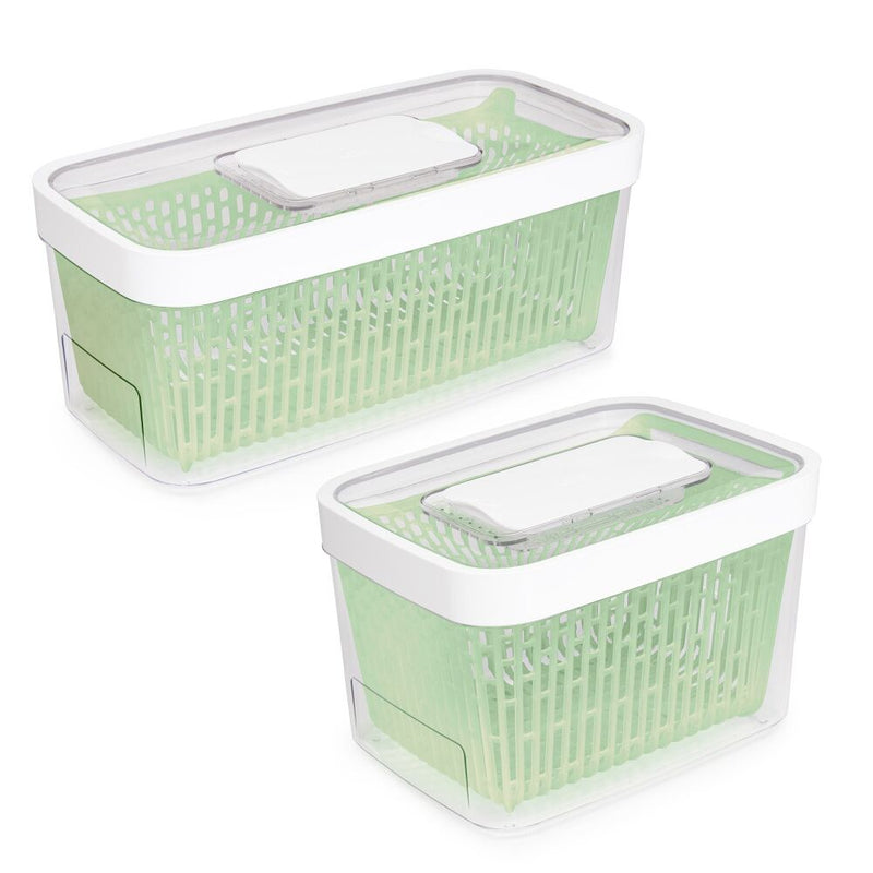 GreenSaver Produce Keeper (4.3 Qt) & GreenSaver Produce Keeper (5.0 Qt) Bundle R8
