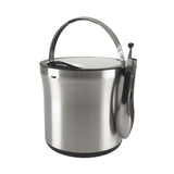 Steel Ice Bucket & Tong Set L7