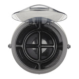 Steel Ice Bucket & Tong Set L7