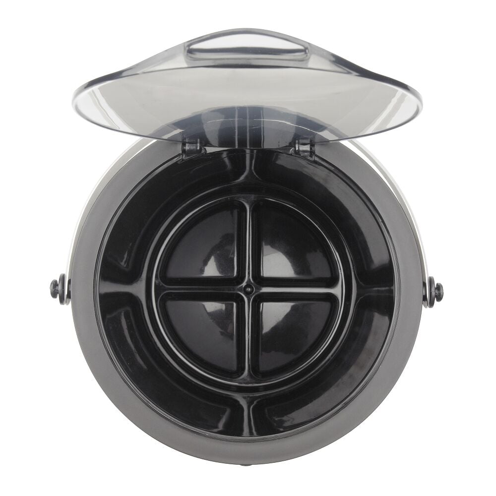 Steel Ice Bucket & Tong Set L7