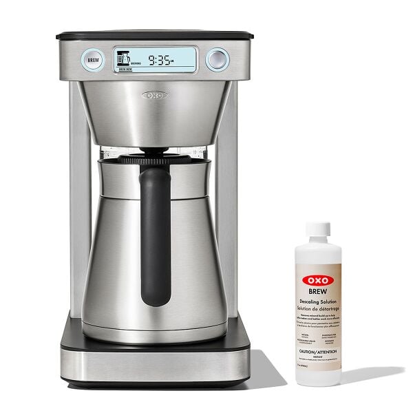 12-Cup Coffee Maker with Podless Single-Serve Function & Descaling Solution Bundle K8