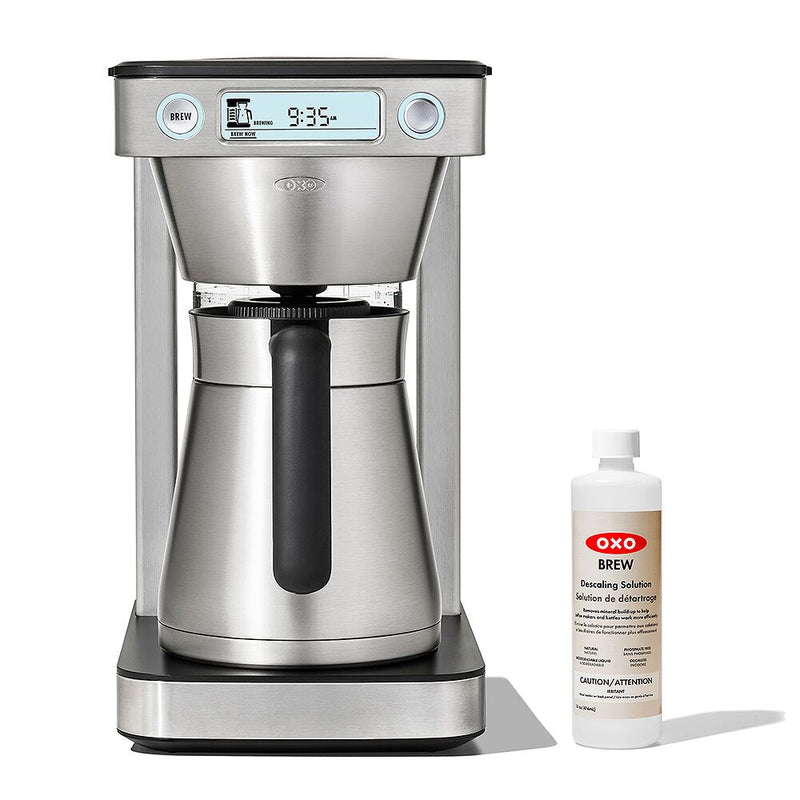 12-Cup Coffee Maker with Podless Single-Serve Function & Descaling Solution Bundle K8
