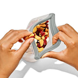 Silicone Reusable Bag  Stand-Up Snack (12 oz) - Fog G5