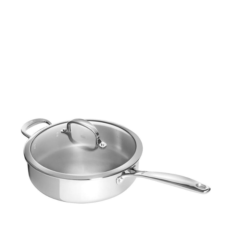 Stainless Steel Pro 10 Inch Covered Skillet A7