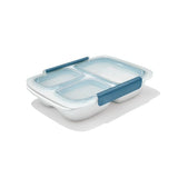 Prep & Go 4.1-Cup Divided Container - Ocean Blue N6
