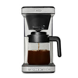 8-Cup Coffee Maker with Podless Single-Serve Function and Glass Carafe L5