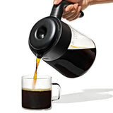 8-Cup Coffee Maker with Podless Single-Serve Function and Glass Carafe L5