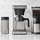 8-Cup Coffee Maker with Podless Single-Serve Function and Glass Carafe L5