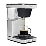 8-Cup Coffee Maker with Podless Single-Serve Function and Glass Carafe L5