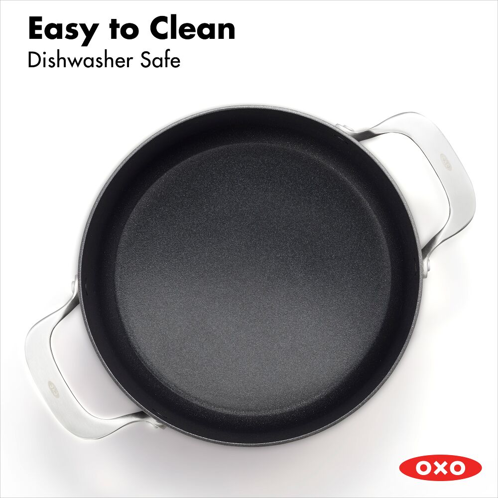 Ceramic Professional Non-Stick 5QT Stock Pot with Lid T6