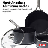 OXO Ceramic Professional Non-Stick 5-Piece Cookware Set F1