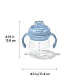 Transitions 6 Oz Soft Spout Sippy Cup with Removable Handles D3