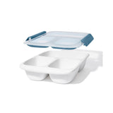 Prep & Go 4.1-Cup Divided Container - Ocean Blue N6