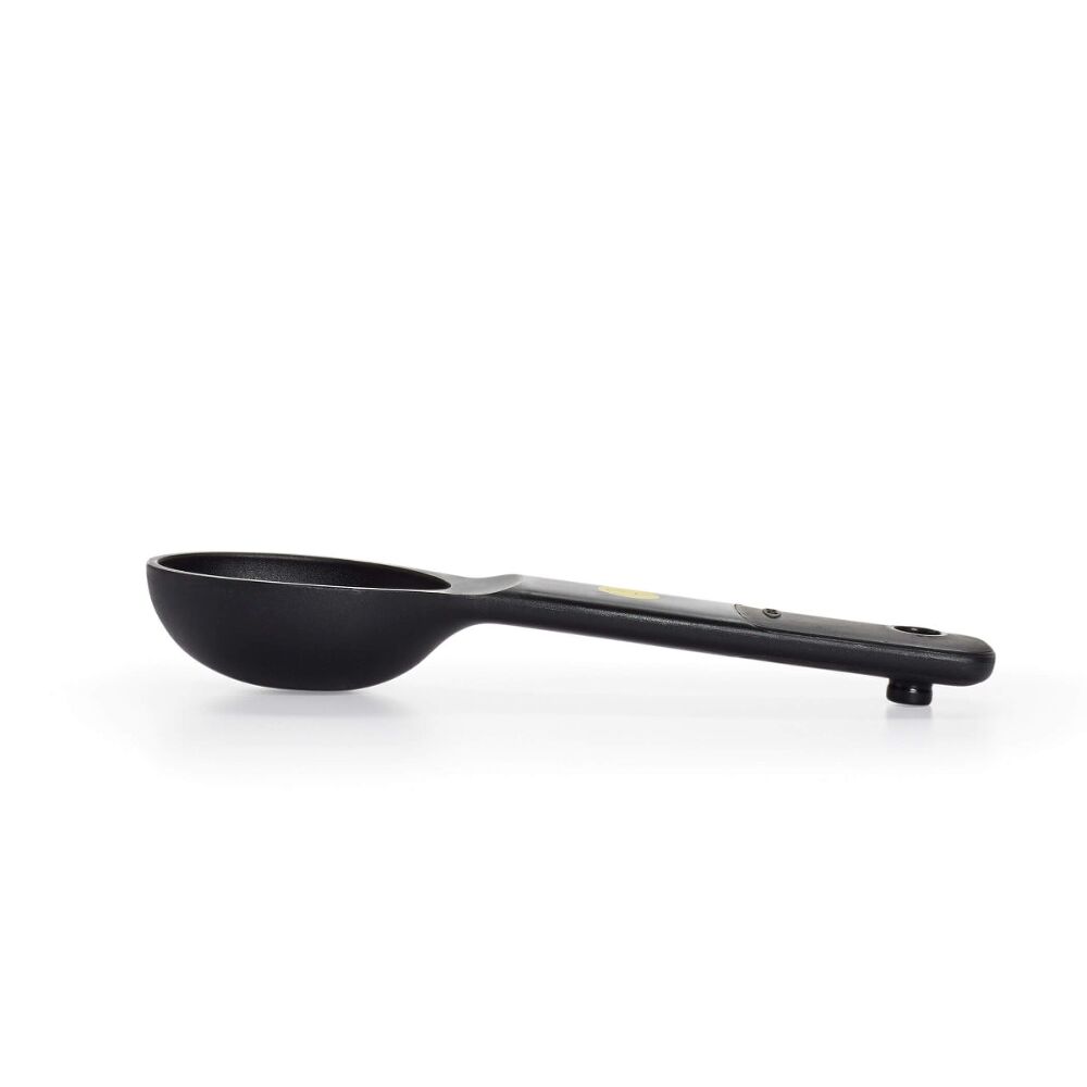 7 Piece Plastic Measuring Spoons - Black V2