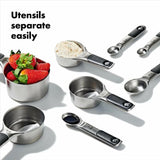 Stainless Steel Measuring Cups and Spoons Set G6