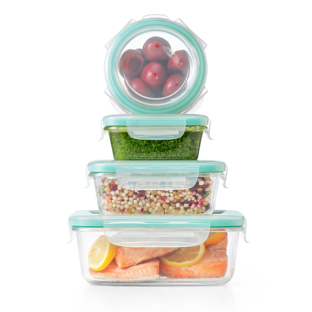 OXO Good Grips 12 Piece Smart Seal Glass Container Set J0
