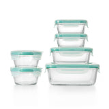 OXO Good Grips 12 Piece Smart Seal Glass Container Set J0