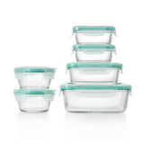 OXO Good Grips 12 Piece Smart Seal Glass Container Set G9