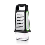 Etched Box Grater With Removable Zester I3