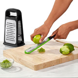 Etched Box Grater With Removable Zester I3