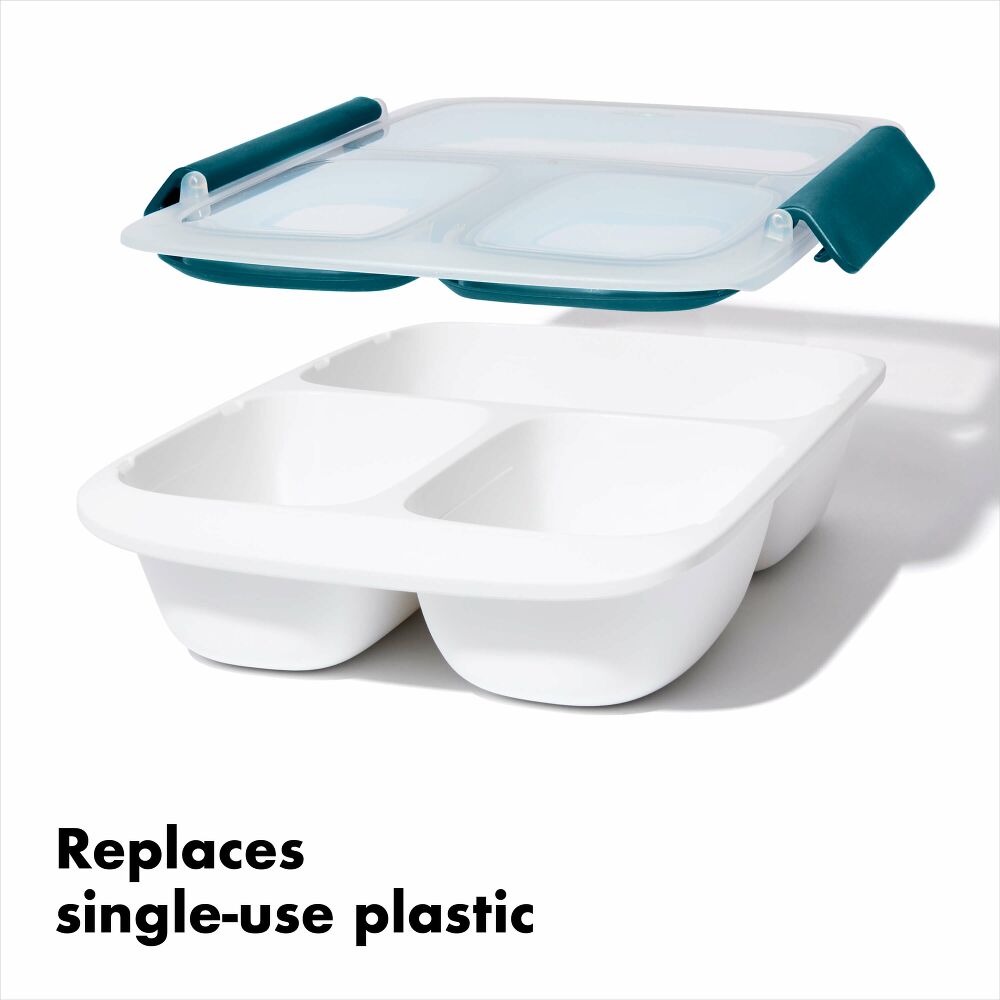 Prep & Go 4.1-Cup Divided Container W8