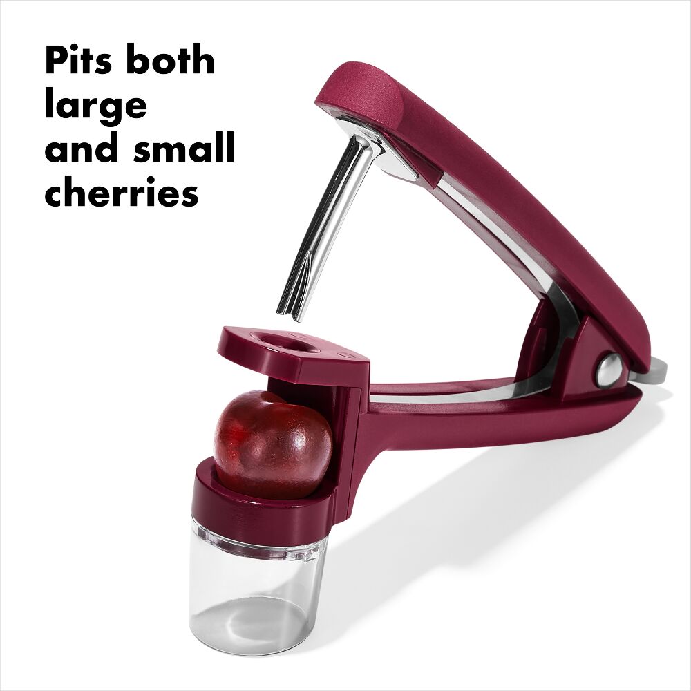 OXO Good Grips Cherry & Olive Pitter - Beet S5