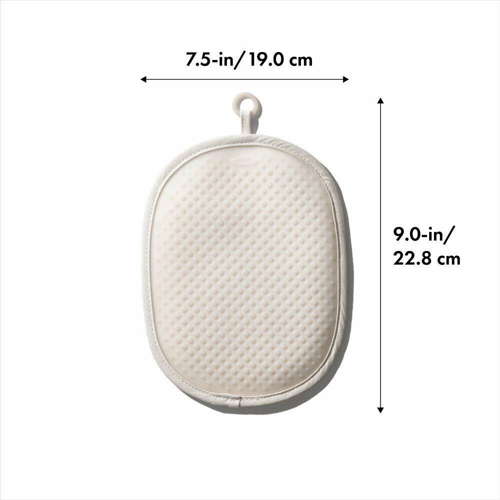 Silicone Pot Holder - Oat P1