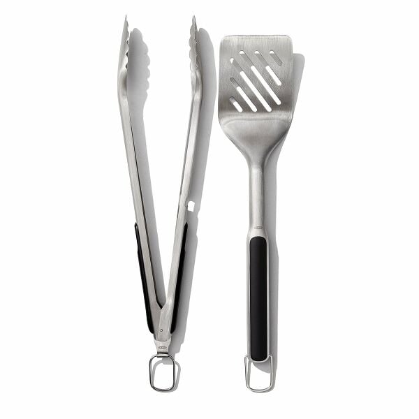 OXO Good Grips Grilling Turner and Tongs Set N9