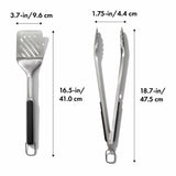 OXO Good Grips Grilling Turner and Tongs Set N9