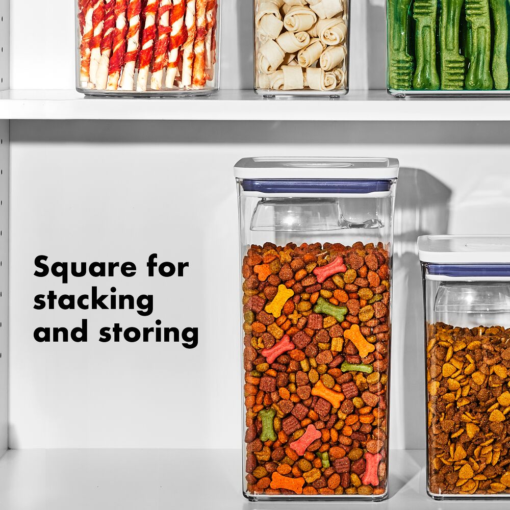OXO Good Grips Pet POP Container – 6.0 Qt/5.7 L with Half Scoop O9