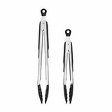 2-Piece Tongs with Nylon Heads Set U6