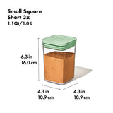 3-Piece POP Container Set with Mini Scoops X3