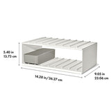 Water Bottle Organizer with Accessory Bin A3
