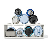 Water Bottle Organizer with Accessory Bin A3