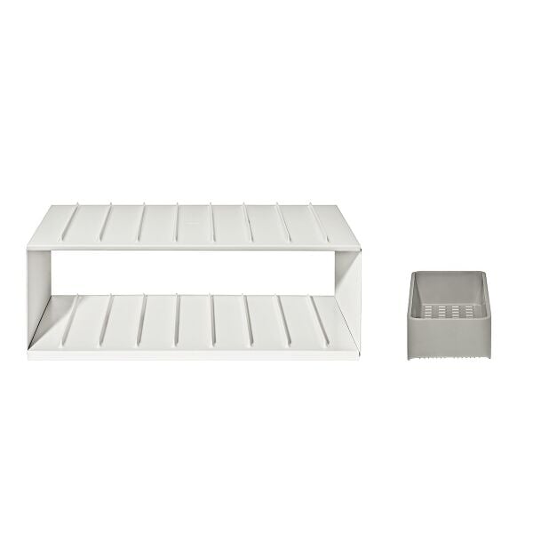 Water Bottle Organizer with Accessory Bin A3