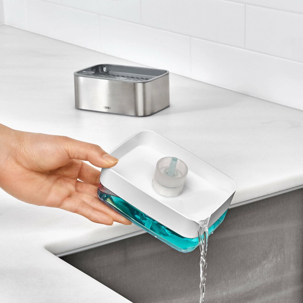 Soap Dispensing Sponge Holder D4