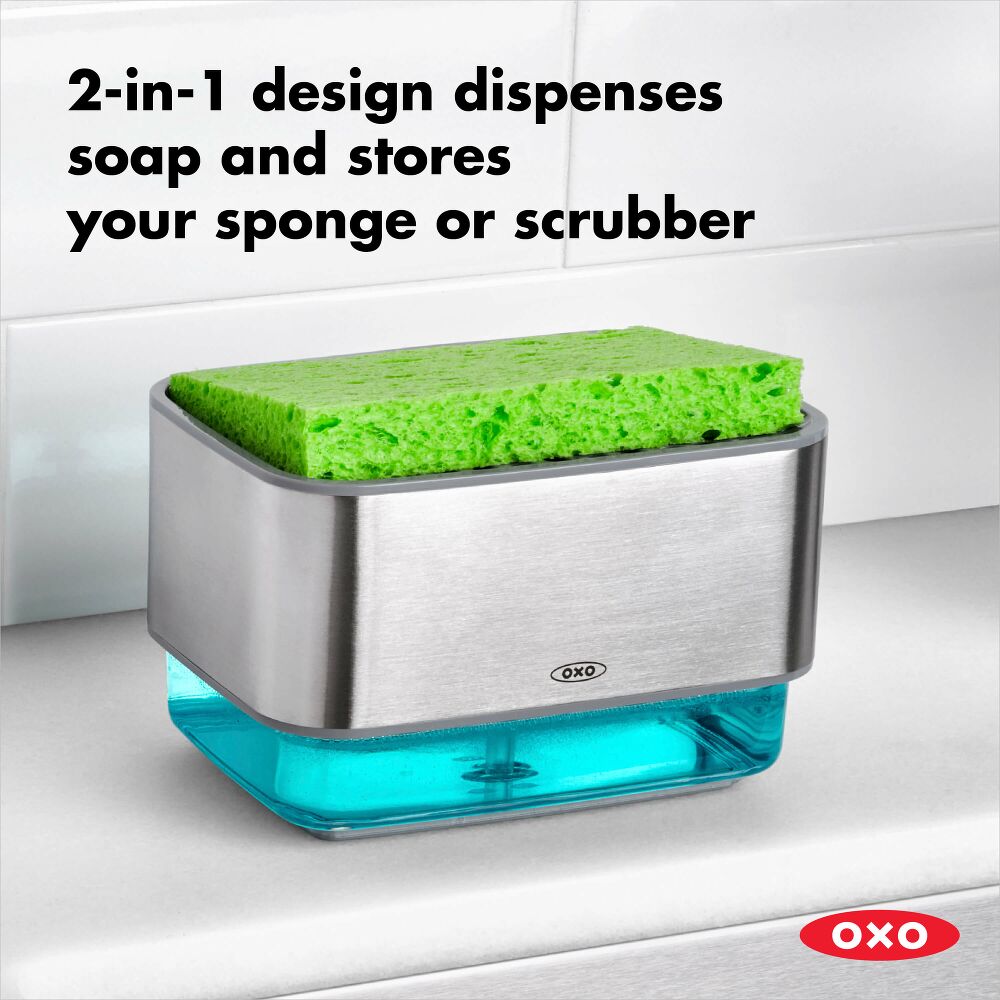 Soap Dispensing Sponge Holder D4