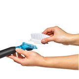 Soap Dispensing Dish Brush Storage Set A7