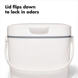 Easy-Clean Compost Bin - 1.75 Gal H7