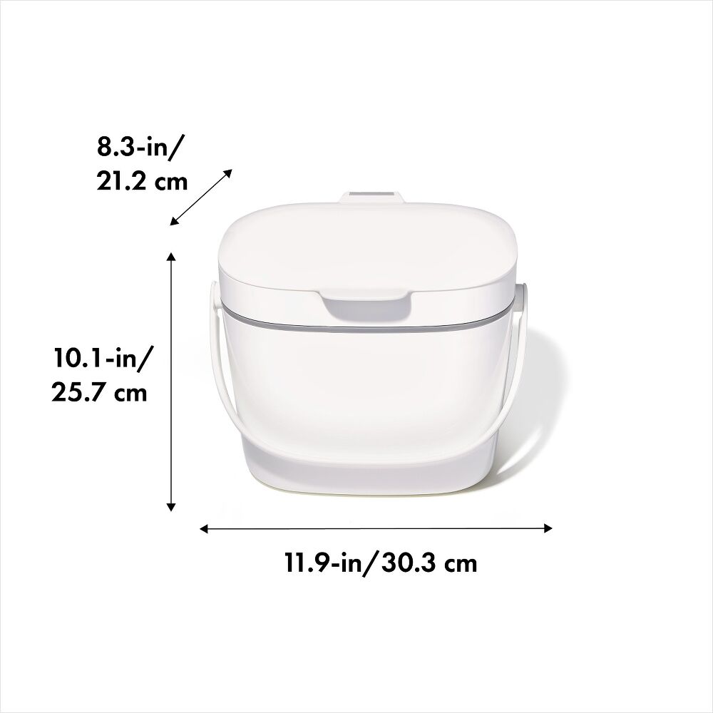 Easy-Clean Compost Bin - 1.75 Gal H7