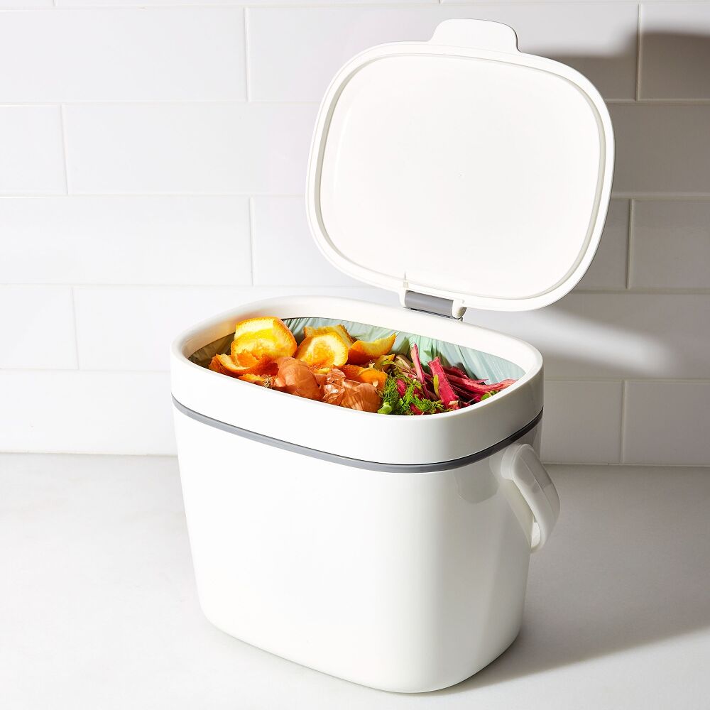Easy-Clean Compost Bin - 1.75 Gal H7