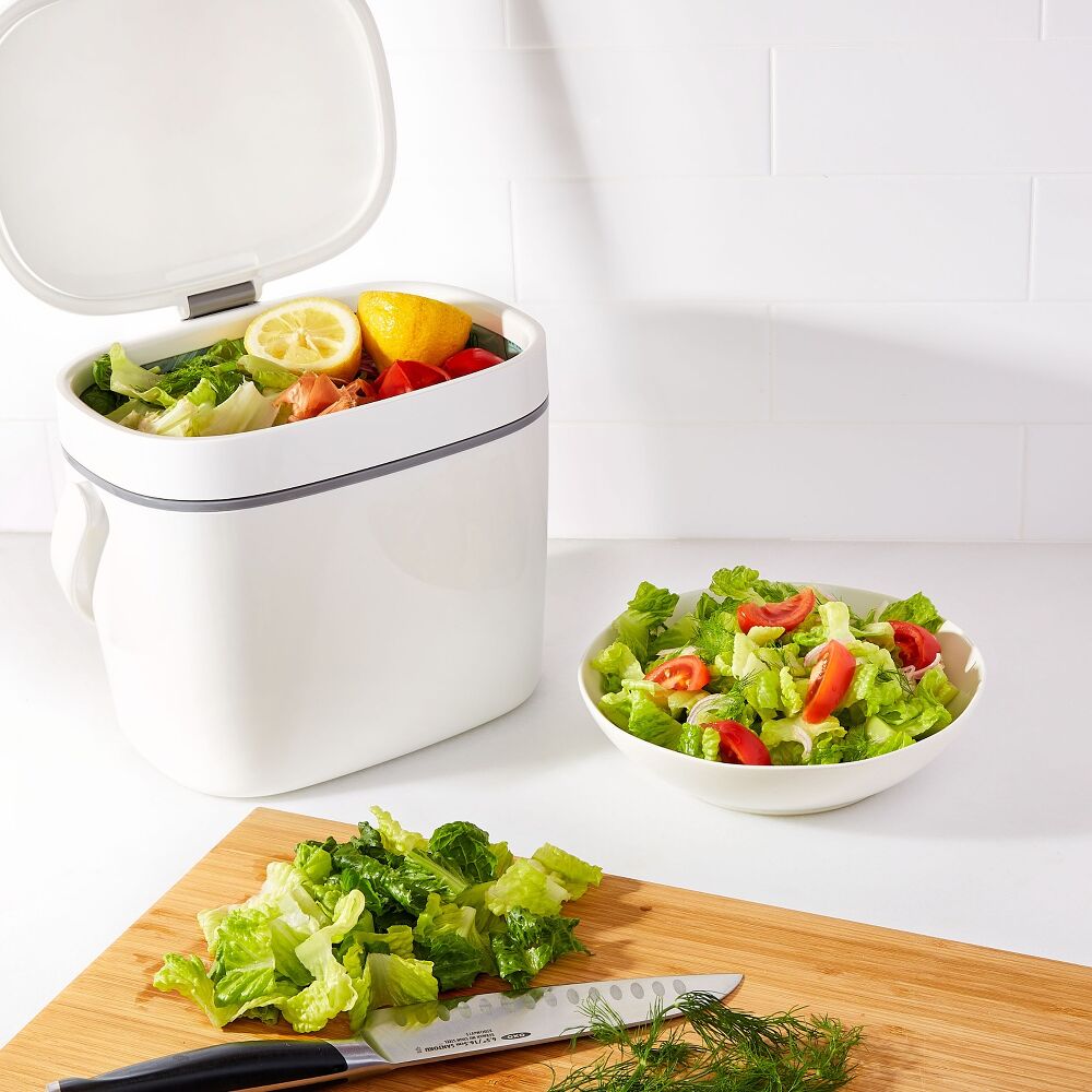 Easy-Clean Compost Bin - 1.75 Gal H7