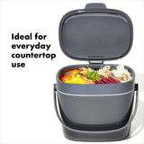 Easy-Clean Compost Bin - 1.75 Gal H7